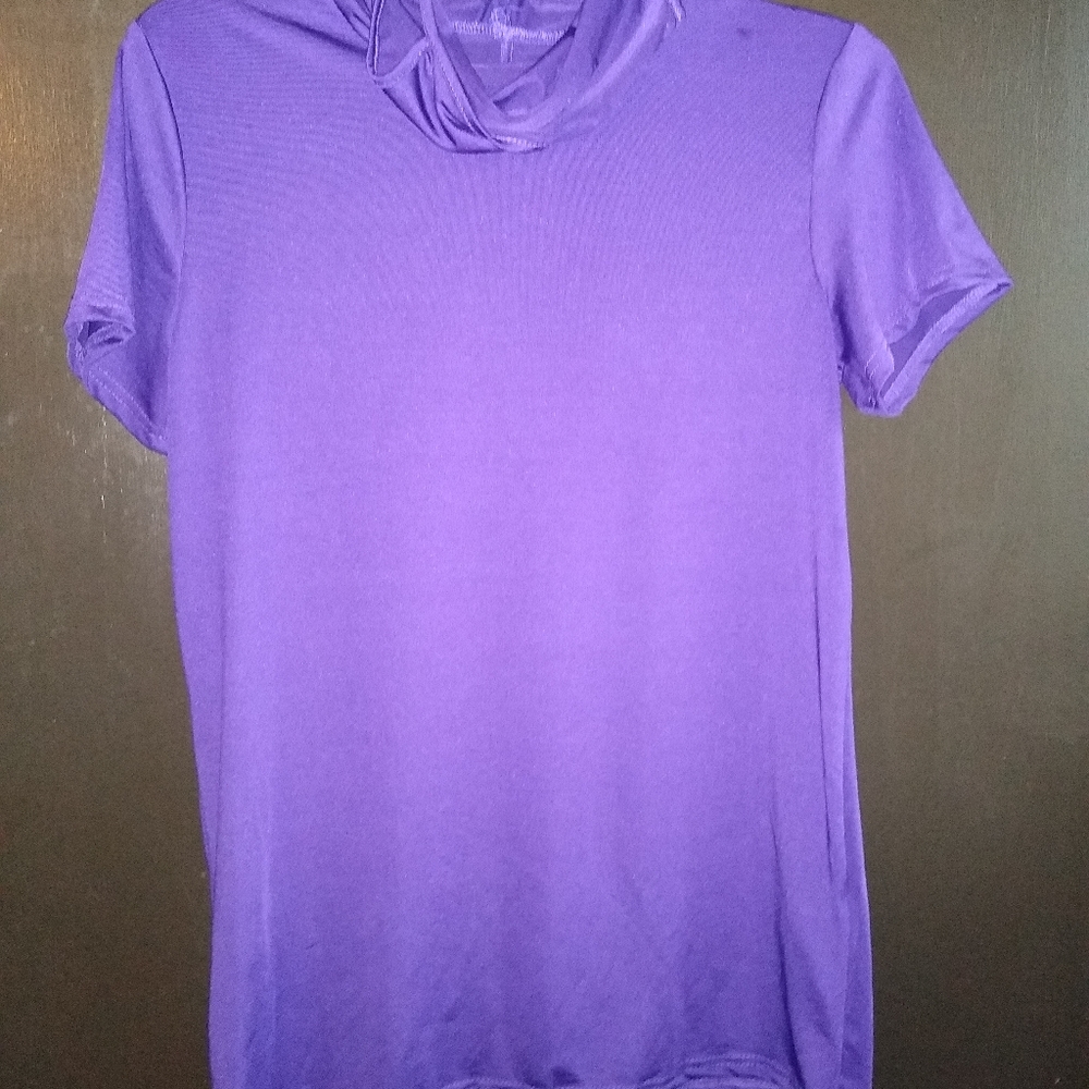 Top with mask attached